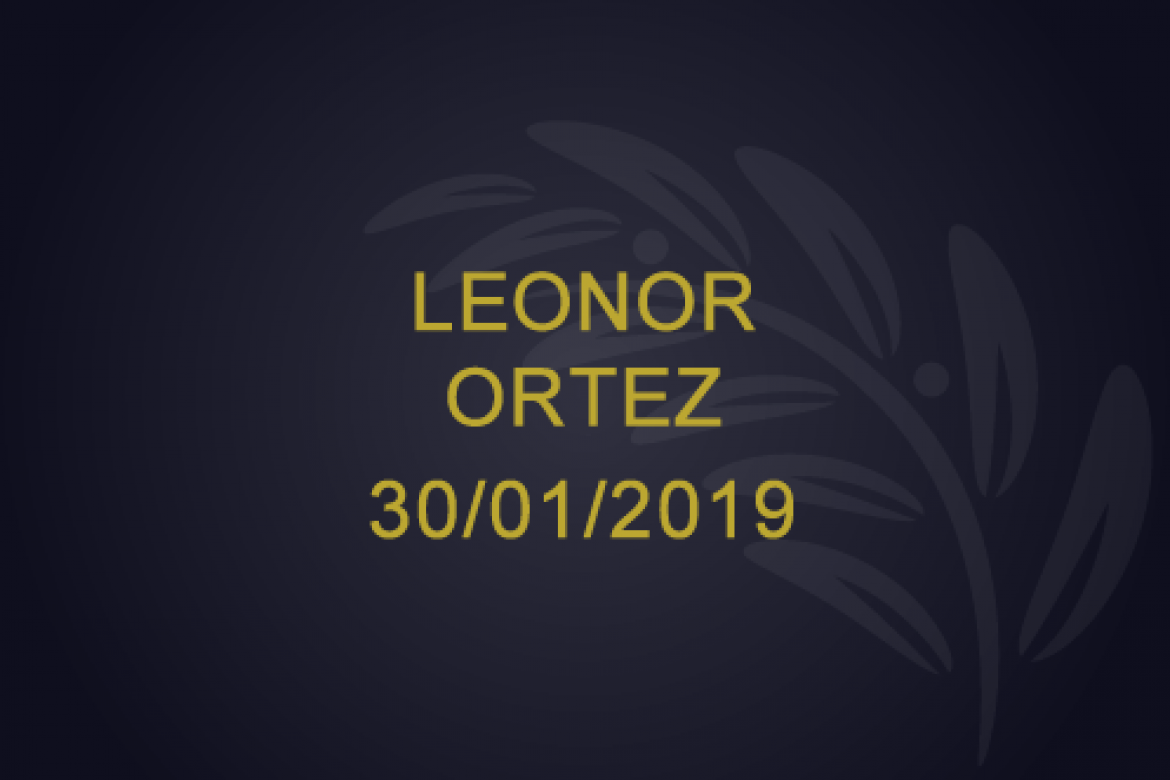 Leonor Ortez – 30/01/2019