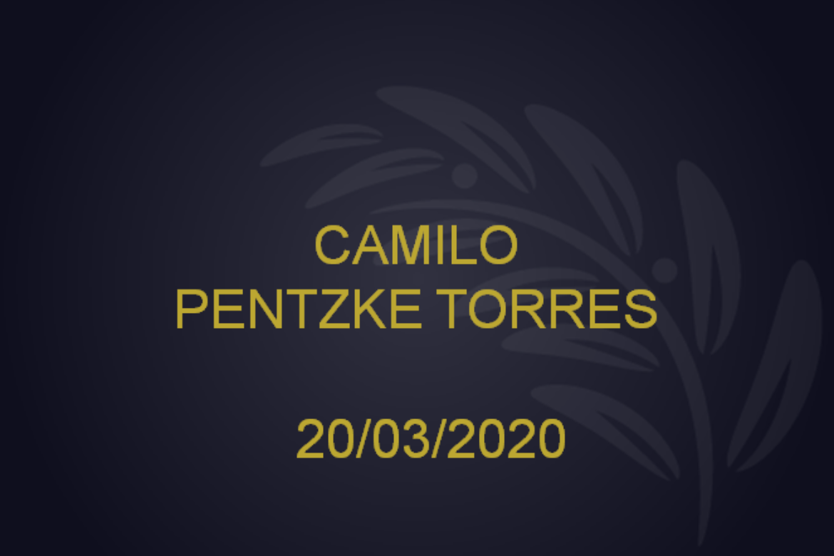 CAMILO M. PENTZKE TORRES – 20/03/2020
