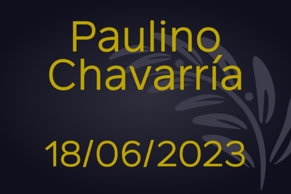 Obituario Sr. Paulino Chavarría – 18/06/2023